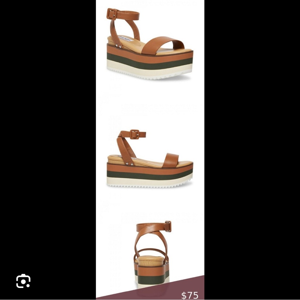 New Steve Madden platform “Marco sandal” - Picture 2 of 2